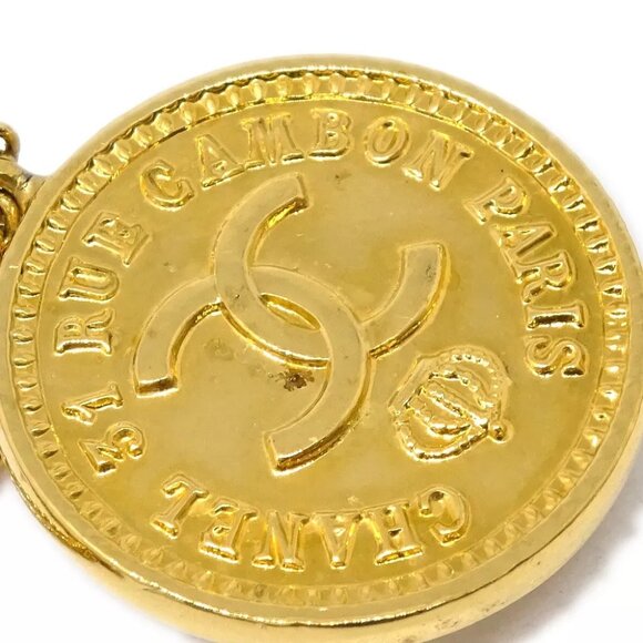 Chanel Gold Bag Dangle Earrings Clip-On 23 - Picture 3 of 4